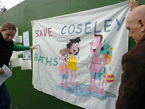 Supporting image for story: Campaigners say farewell to baths