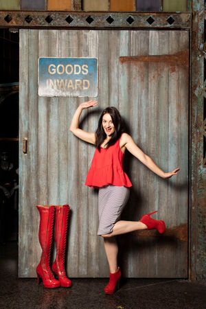 Paula Lane as Lauren. Photo by: Helen Maybanks