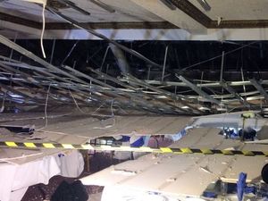 Supporting image for story: Ceiling COLLAPSES at school prom in Birmingham injuring three children