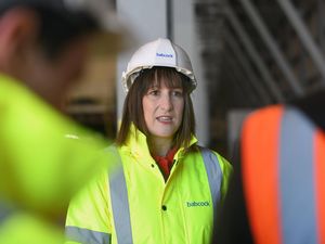 Chancellor of the Exchequer Rachel Reeves during a visit Babcock in Rosyth, to talk about growing the defence sector to kickstart economic growth and bolster national security