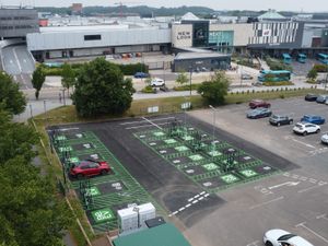 Supporting image for story: New £1m electric vehicle charging point set to open at Telford Centre - here's when