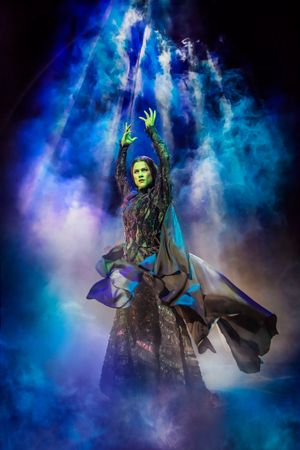 Amy Ross (Elphaba). Photo by Matt Crockett