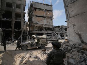 Supporting image for story: Israeli airstrikes ‘kill 16 in Gaza, including four children’