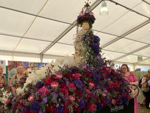 Supporting image for story: Floral Queen celebrates 'remarkable women' at Shrewsbury Flower Show