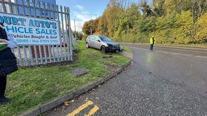 The crash happened shortly after 3pm today.