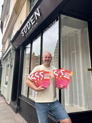 Jonathan Soden of The Secret Artist Sale