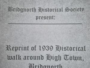 Supporting image for story: Bridgnorth historical society republishes 1930s history book to celebrate its 90-year birthday
