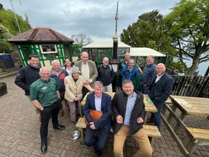 Supporting image for story: Bridgnorth Cliff Railway boss discovers family connections at meeting of cable car owners