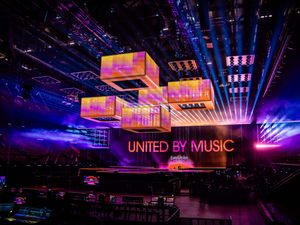 Supporting image for story: Designer who worked on Beyonce tour unveils Eurovision stage for Malmo