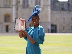 Supporting image for story: Denise Lewis praises strong women in her life as she collects damehood