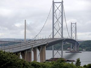 Supporting image for story: Greenpeace says activists arrested after ending Forth Road Bridge protest