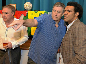 Supporting image for story: Don Goodman and Steve Daley help raise money for Darlaston Town