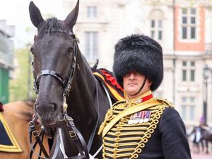 Supporting image for story: Shropshire officer swapped police uniform for military role at coronation