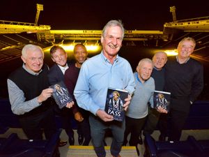 Supporting image for story: West Brom royalty turn out for legend Ally Robertson's book launch