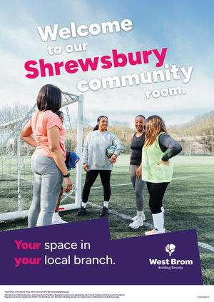 Shrewsbury community room poster