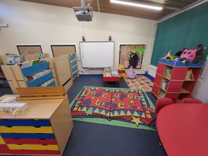 The finished library 