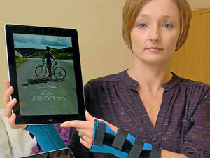 Supporting image for story: Crash victim campaigns for 20mph limit in Oswestry