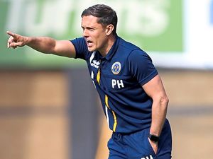 Supporting image for story: Step up or risk play-off position, warns Shrewsbury boss Paul Hurst