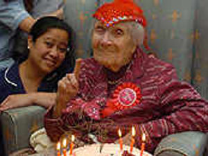 Supporting image for story: Norah has had a sweet 100 years