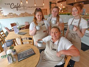 Supporting image for story: 'We love the community here in Featherstone' - It's a family affair as new owners talk of taking on running of popular Featherstone cafe