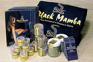 Black Mamba is a synthetic form of cannabis which is widely and legally sold