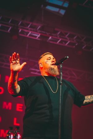 Rag 'n' Bone Man at Llangollen. Picture: Rhodes Media