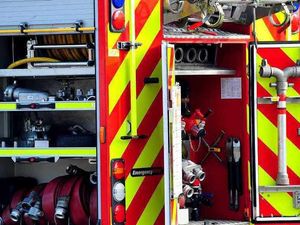 Supporting image for story: Woman trapped after car crashes into Shropshire house