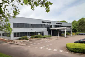 SmartWater's base at Stafford Park