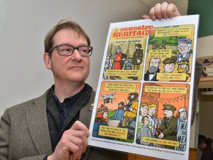 Supporting image for story: Oswestry's history to be told in a comic