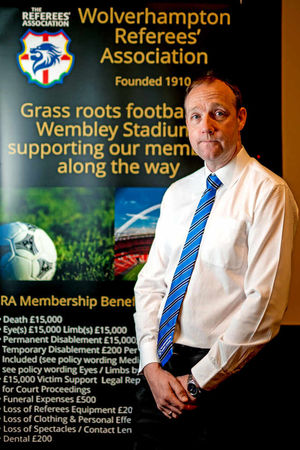 Phil Reade (head of Wolverhampton Referees Association)