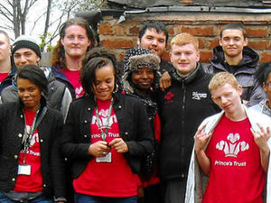 Supporting image for story: Trust group digs in to create allotment
