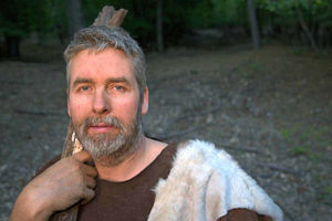 Supporting image for story: Telford lorry driver goes back to the Stone Age for TV show