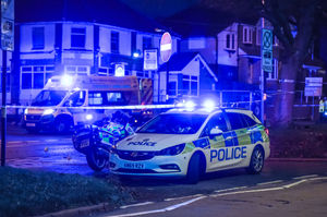 Emergency services at the scene of the crash in November 2020. Photo: SnapperSK