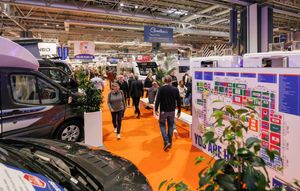 The Motorhome & Caravan Show spans 11 massive halls of the NEC Birmingham