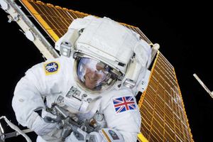 Tim Peake is rarely seen without a big smile on his face