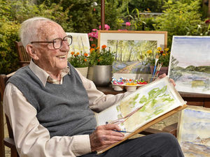 Supporting image for story: Age no barrier to Newport artist
