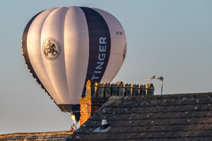 Oswestry's Balloon Festival returned over the weekend. Picture: Graham Mitchell.