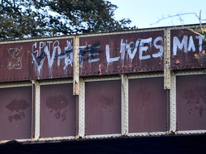 Supporting image for story: Church leader pens response for Express & Star after White Lives Matter graffiti appeared on South Staffordshire bridge