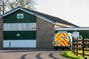 The village hall in High Ercall where the robbery took place
