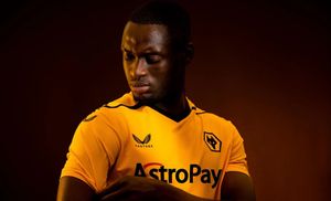Wolves have released their new home kit Credit: Wolverhampton Wanderers
