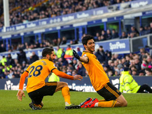 Supporting image for story: Goal-getter Raul Jimenez happy to play team game for Wolves