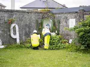 Supporting image for story: Preparatory work begins ahead of mass grave excavation at mother and baby home