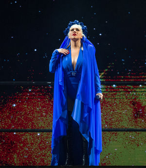 Christina Aguilera performs on her X Tour. Pic: Sam Hussein via Getty