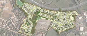 Cornovii Homes want to build up to 283 homes off Welshpool Road in Shrewsbury. Picture: Avison Young 