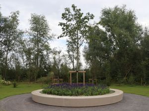 The Trees of Life Glade sits at the National Memorial Arboretum 