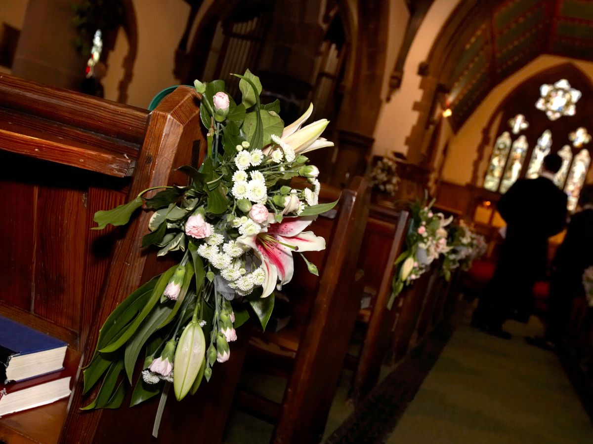 Churches urged to ban floral foam and parishioners to donate their own flowers Churches urged to ban floral foam and parishioners to donate their own flowers