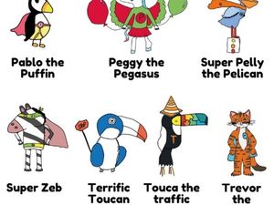 Supporting image for story: New virtual road safety education programme features superheroes designed by Shropshire schoolchildren