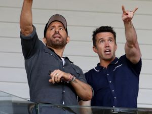 Supporting image for story: Ryan Reynolds and Rob McElhenney ‘luckiest guys on Earth’ after Wrexham honour