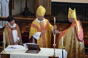 The Bishop of Worcester said it was a wrench to be leaving a role and a community he had grown to love