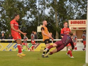 Supporting image for story: Walsall boss Mat Sadler pleased with Danny Johnson and Douglas James-Taylor link-up